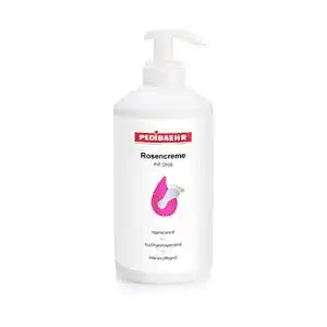 Rosencreme Pedibaehr mit Urea für Fußpflege, 500 ml