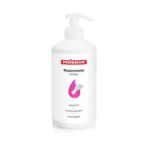 Rosencreme Pedibaehr mit Urea für Fußpflege, 500 ml