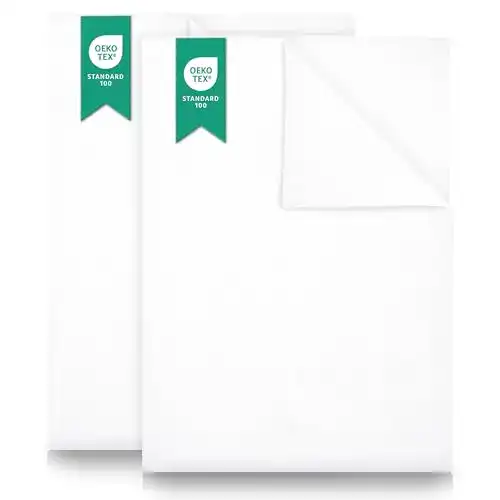 Bettlaken Green Mark Textilien 2er Pack Betttuch und Hausschutzhülle