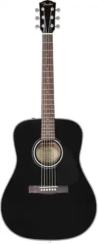 Fender CD-60 Dreadnought V3 DS Akustikgitarre mit Walnussgriffbrett