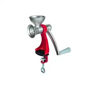 Mohnmühle Jupiter 560400 aus Edelstahl in Rot