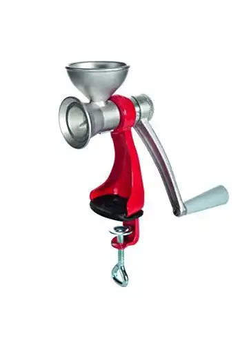 Mohnmühle Jupiter 560400 aus Edelstahl in Rot