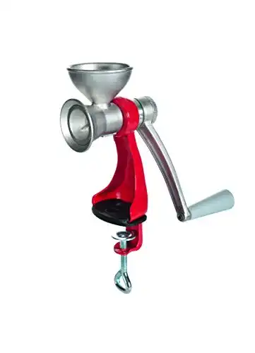 Mohnmühle Jupiter 560400 aus Edelstahl in Rot