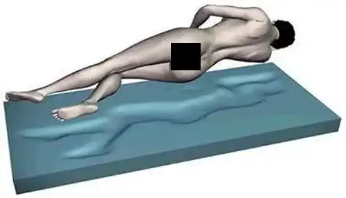 Gelmatratze Deluxe mit Gelschaum und Kaltschaum für individuellen Schlafkomfort