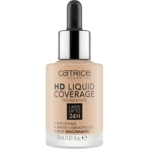 Catrice HD Liquid Coverage Foundation Nude 30 – Flüssiges Make-up