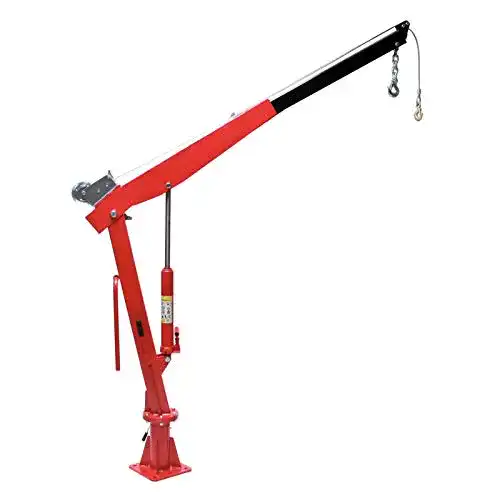 Pick-up-Kran Dema mit Seilwinde und 0,9 t Tragkraft