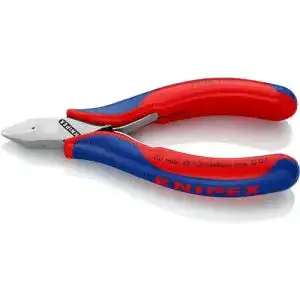 Elektronik-Seitenschneider Knipex mit durchgestecktem Gelenk