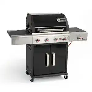 Kombigrill Landmann Triton 4.1 Hybridgrill für Gas und Kohle
