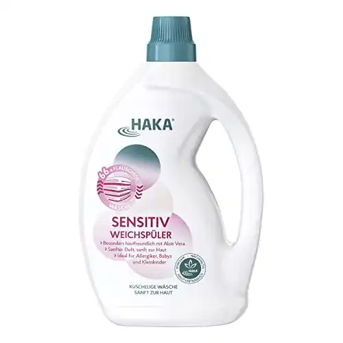 Veganer Weichspüler HAKA Sensitiv 2l für Allergiker
