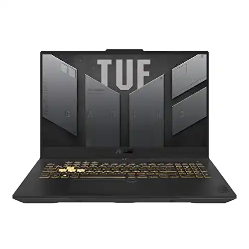 Gaming Laptop ASUS TUF Gaming F17 mit 17,3 Zoll WQHD Display