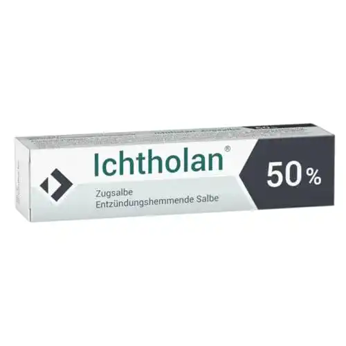 Entzündungshemmende Salbe Ichtholan 50% für Hautentzündungen