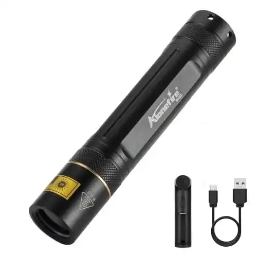 UV-Taschenlampe Alonefire SV003 10W mit 365nm UV-LED