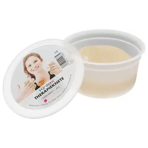 Therapieknete Kintex für Erwachsene, Beige, 85 g, extra weich