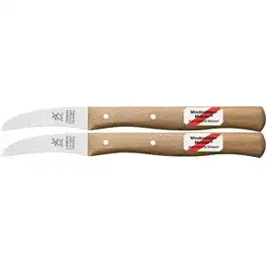 Windmühlenmesser Schälmesser im 2er Set mit 6 cm Klingenlänge