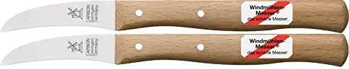 Windmühlenmesser Schälmesser im 2er Set mit 6 cm Klingenlänge