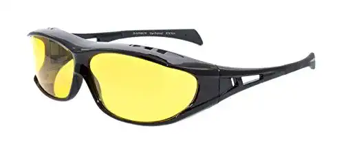 Nachtsichtbrille Rainbow Safety für Herren – Überbrille für Brillenträger