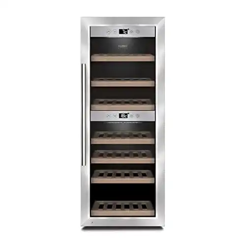 Caso Weinkühlschrank WineComfort 380 Smart Showcase mit 38 Flaschen Kapazität