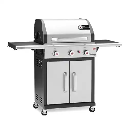 Gasgrill 3 Brenner Landmann Gusseisenrost
