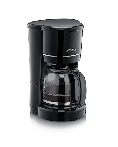 Severin Kaffeemaschine mit Glaskanne für bis zu 10 Tassen