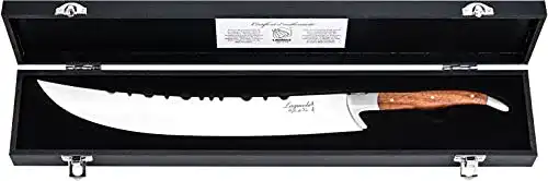 Champagnersäbel Laguiole Style de Vie Luxury Line mit Pakkaholzgriff
