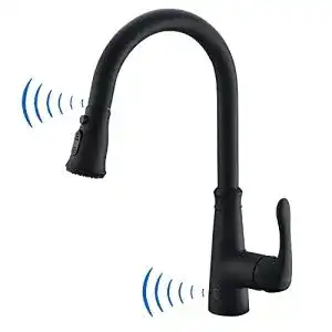 Küchenarmatur mit Sensor für berührungsloses Wasser, Geoaton
