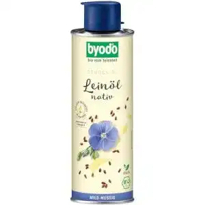 Leinöl Byodo Natives, 2er Pack (2 x 250 ml Dose) Bio
