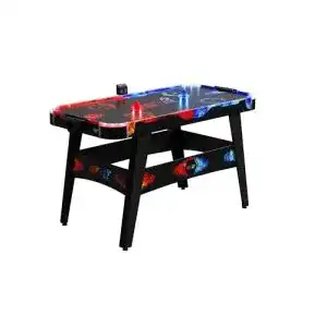 Carromco Airhockey Tisch Fire & Ice für 2 Spieler, LED, 146x71x82 cm