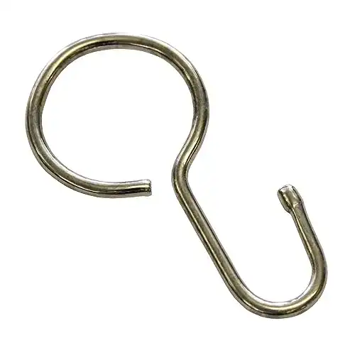 Gardinenhaken Gardinia Seilhaken aus Metall für Seilspanngarnituren