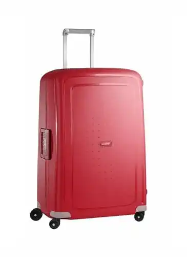Samsonite S’Cure Spinner L Koffer 102 Liter, 4 Rollen, Crimson Red