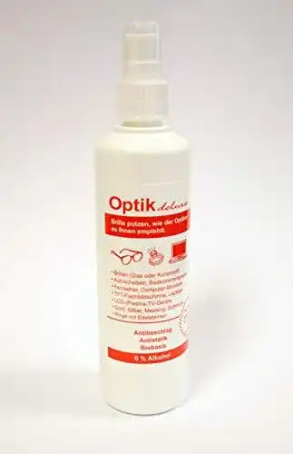Antibeschlagspray Optik-Deluxe für Brillenpflege und Sichtklarheit