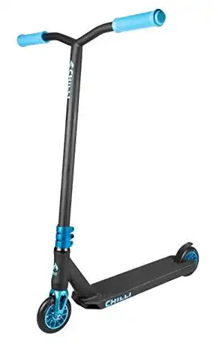 Stunt-Scooter Chilli Pro Scooter Reaper Wave in Schwarz und Blau