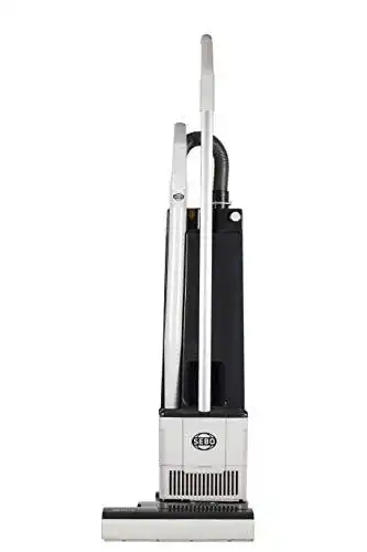 SEBO BS 360 Bürststaubsauger aus Kunststoff in Grau