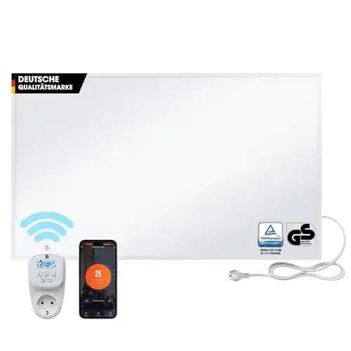 Bringer Infrarotheizung 600 Watt Effiziente Wandheizung für jeden Raum
