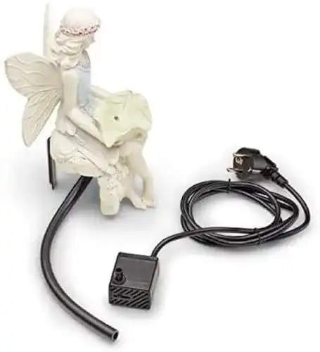 Wasserspeier Aquanique Set Elfe SSF 200i mit Pumpe und Zubehör