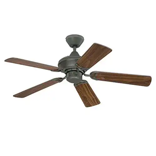 Deckenventilator Westinghouse Lighting 7826440 in glänzender Eisenoptik