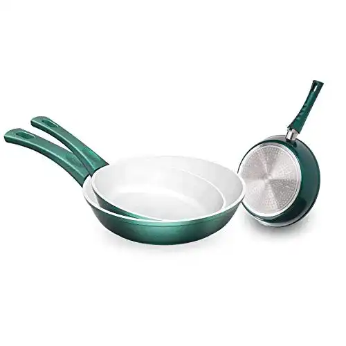 Beschichtetes Bratpfannen-Set Genius Cerafit Fusion