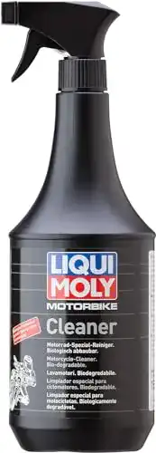 Motorradreinigung mit Liqui Moly Motorbike Cleaner 1 L