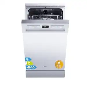Midea Geschirrspüler SF 5.45NW10C 45cm Freistehend mit WLAN
