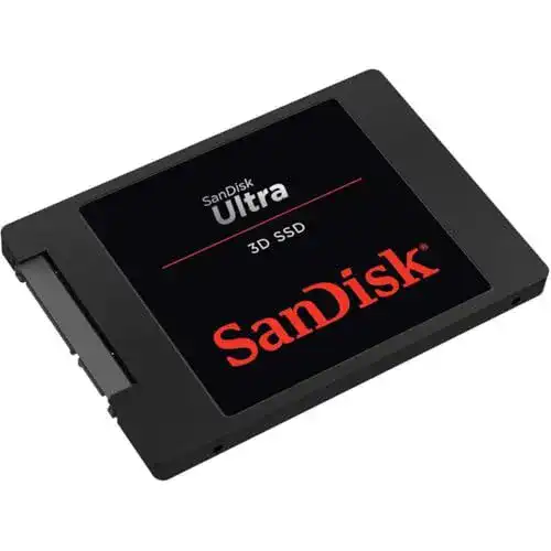SanDisk Ultra 3D SSD 250 GB interne SSD 2,5 Zoll mit 550 MB/s