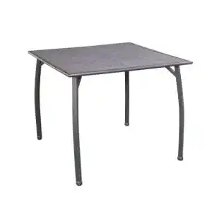 Gartentisch aus Metall Greemotion Toulouse eckig, quadratisch, 90 x 90 cm