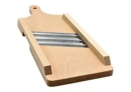 Krauthobel Dekohelden24 aus Holz – Gurkenhobel für die Küche