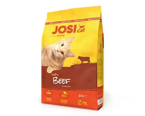 Josera JosiCat Tasty Beef Trockenfutter für Katzen (1 x 10 kg)