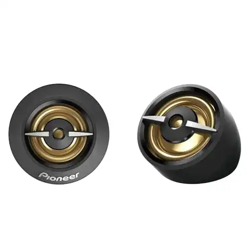 Pioneer Hochtöner mit 450 W max. und 100 W Sinus für kraftvollen Klang