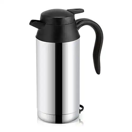 12 Volt Wasserkocher von Garsent für Reisen mit 750 ml