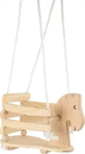 Therapieschaukel Small Foot Kleinkindschaukel Pony aus Holz