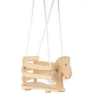 Therapieschaukel Small Foot Kleinkindschaukel Pony aus Holz