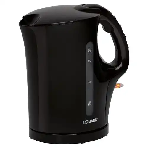 Bomann Wasserkocher WK 6079 CB 1,7 Liter mit automatischer Abschaltung