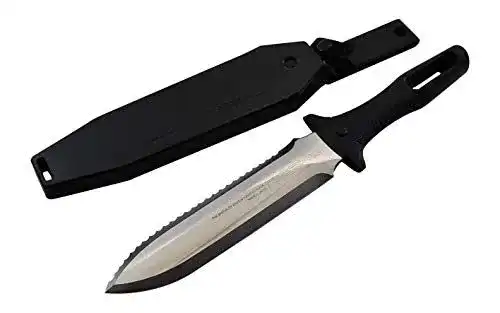 Grabungsmesser Nisaku japanisches Pflanzmesser mit Skalierung
