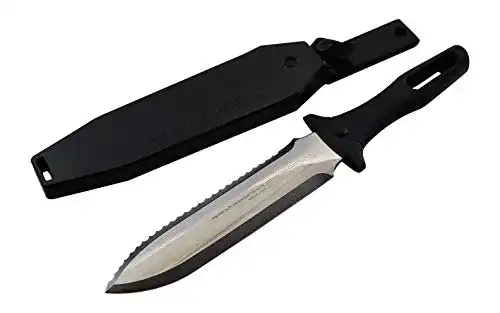 Grabungsmesser Nisaku japanisches Pflanzmesser mit Skalierung