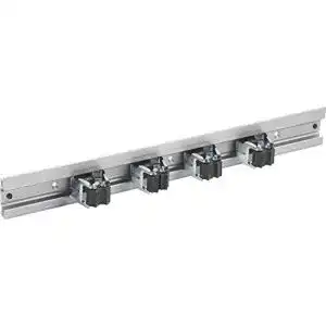 Gerätehalter Meisterleiste 500 mm mit 4 Haltern aus Aluminium